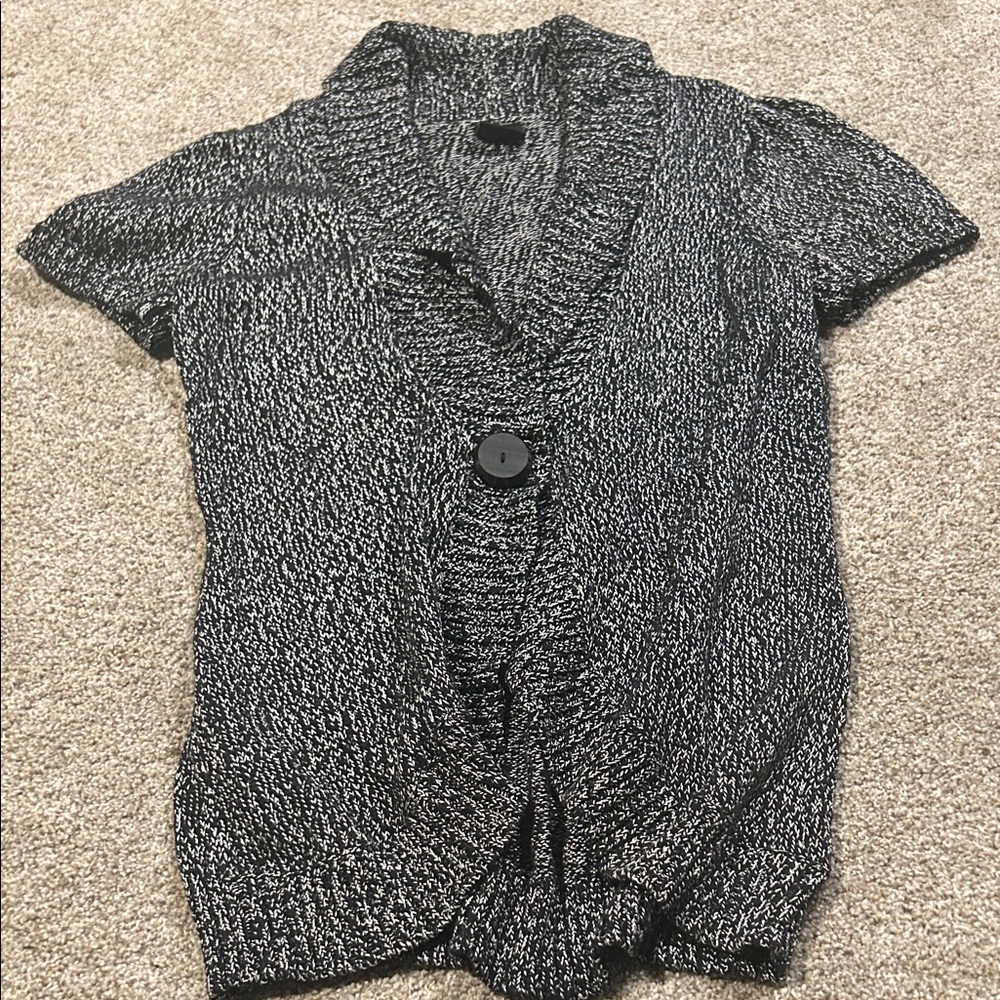 Tribal Monochrome Knit Sweater